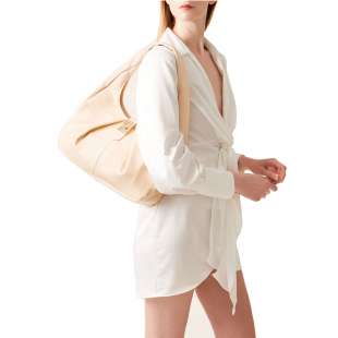 Borbonese Cortina Medium Light Cuir 923938455Y92 2