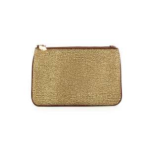 Borbonese Small Crossbody Bag made of Recycled Nylon Beige/Marrone 934119I15994