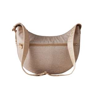 Borbonese Luna Bag Medium Sabbia 934108I15C75