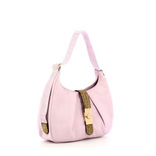 Borbonese Cortina Small Ortensia/Op Naturale 923937AQ3J06 2