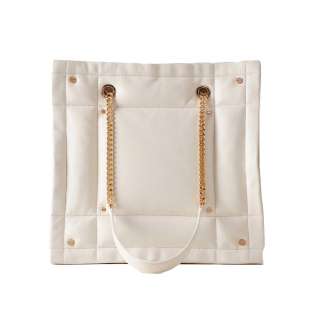 Borbonese Borsa a spalla Reverse Medium Chantilly Cream 924674F29Z61