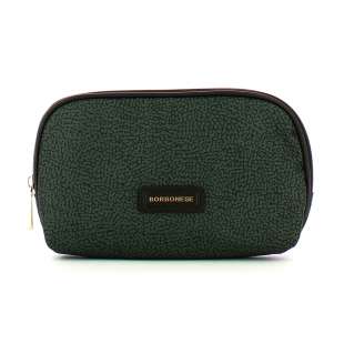 Borbonese Beauty Case Medium Peltro 220358J47148