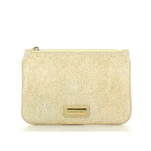 Borbonese Bustina Piatta Porta Documenti Beige 260431J48E72