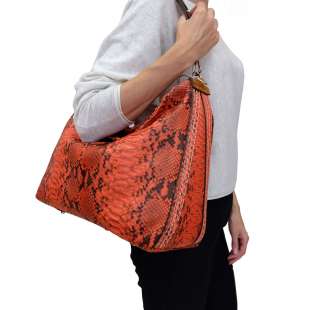 Sem Vaccaro Pitone Cuoio Corallo 502 2