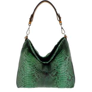 Sem Vaccaro Pitone Cuoio Smeraldo 502