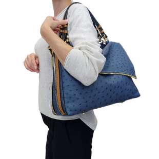 Sem Vaccaro Struzzo/Coccodrillo Blu 610 2