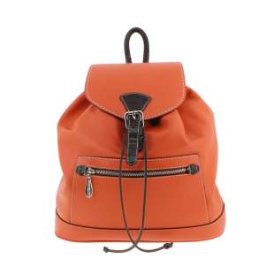 Sem Vaccaro Alce Pitone Arancio Zaino