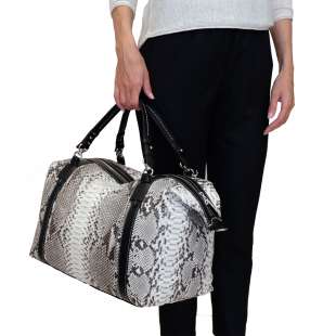 Sem Vaccaro Pitone Bianco/Nero 606 2