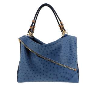 Sem Vaccaro Struzzo/Coccodrillo Blu 610