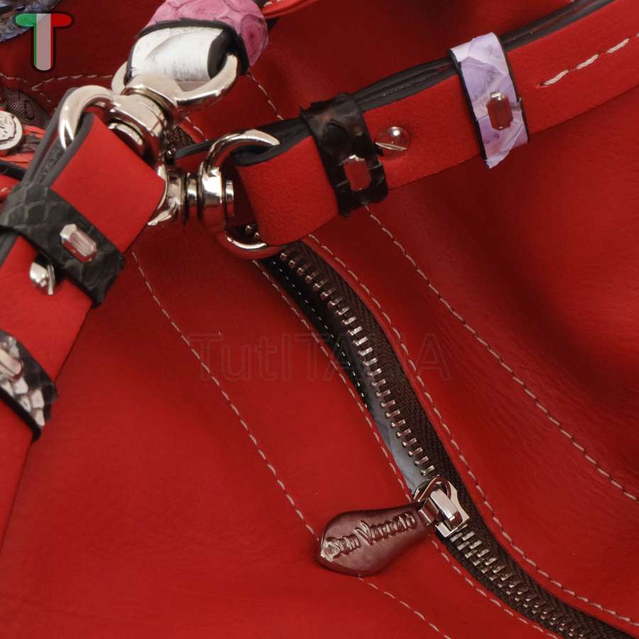 Sem Vaccaro Vacchetta Pitone Rosso 203