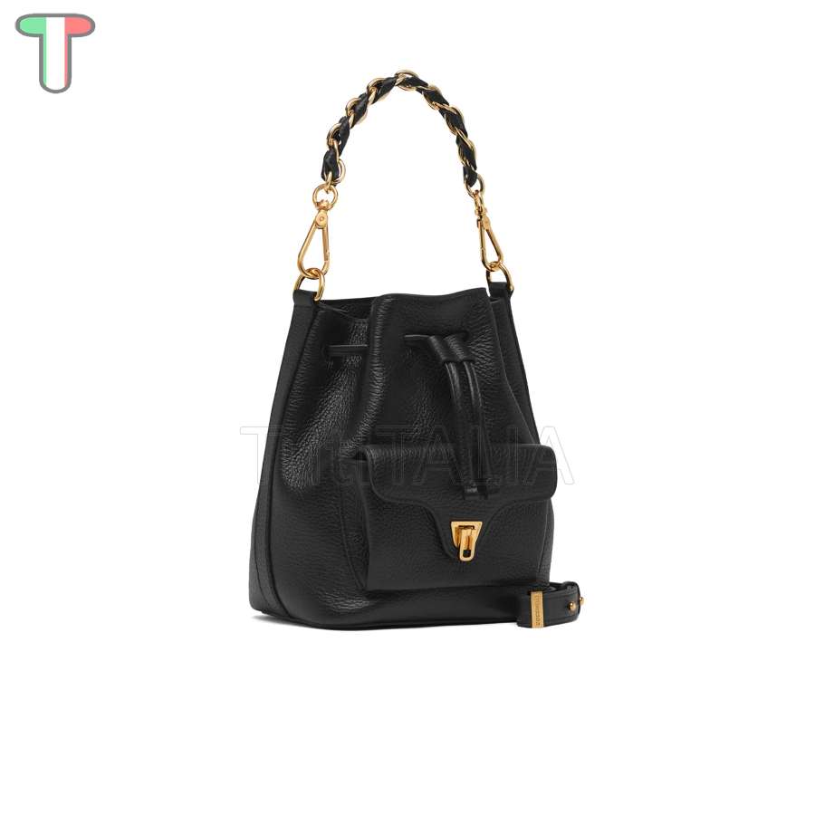 Coccinelle Beat Generation Small Noir E1TFK230301001