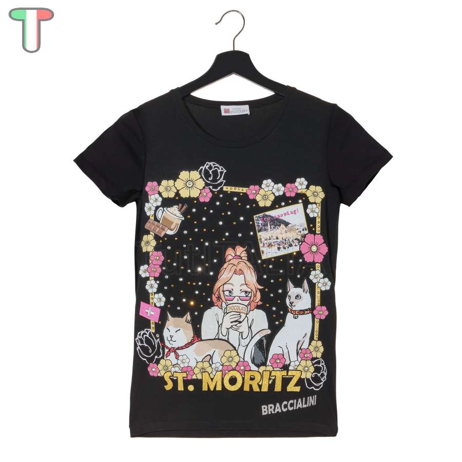 Braccialini T-shirt BTOP321-XX-100