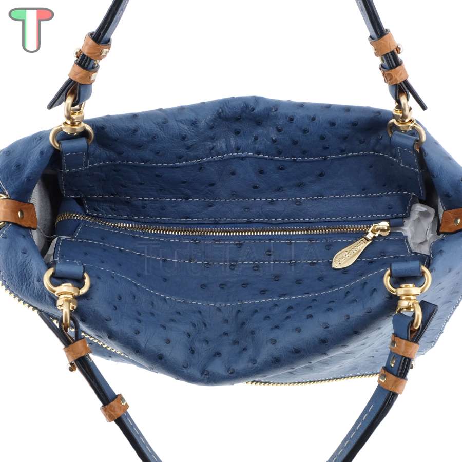 Sem Vaccaro Struzzo/Coccodrillo Blu 610