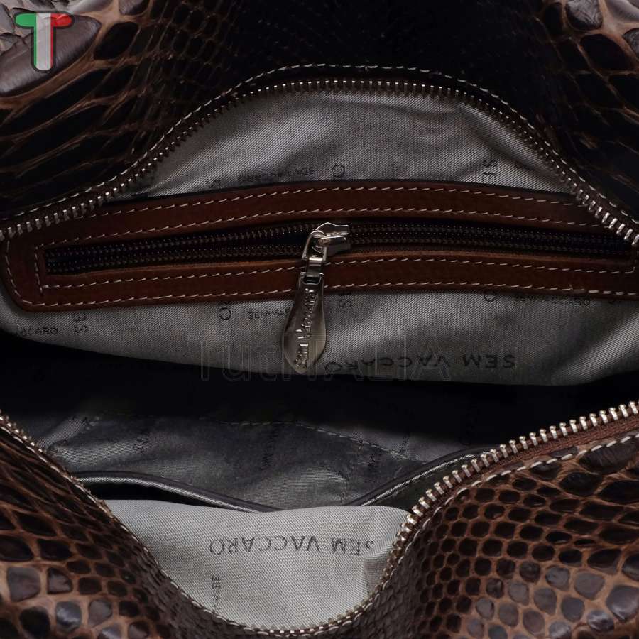 Sem Vaccaro Pitone Marrone 453