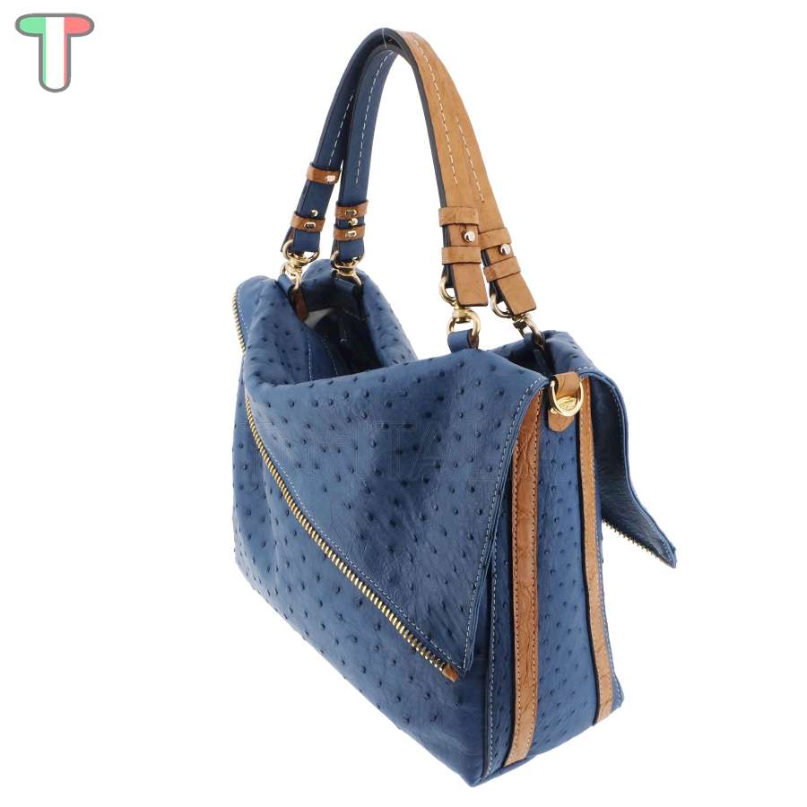 Sem Vaccaro Struzzo/Coccodrillo Blu 610