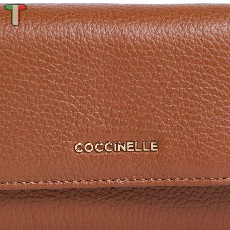 Coccinelle Metallic Medium Cognac E2MW5116601W11