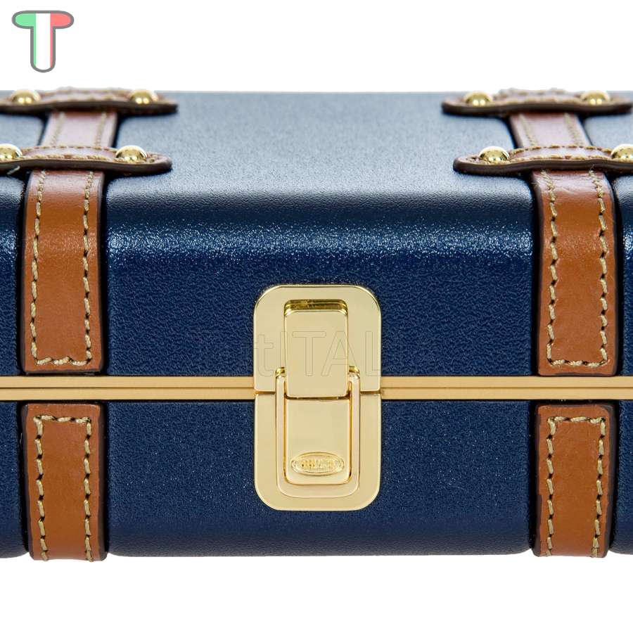 Bric's Bellagio Legacy BB608370.698 Blue/Tan