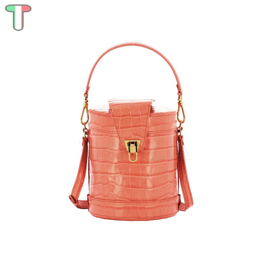 Coccinelle Orchestra Shiny Croco Geranium E1L2G230101P18