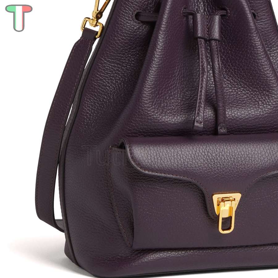 Coccinelle Beat Generation Medium Prune E1TFK230201V87