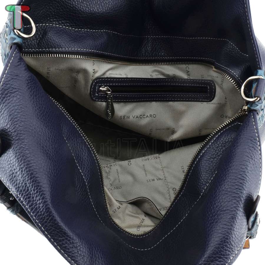 Sem Vaccaro Alce Pitone Blu 203