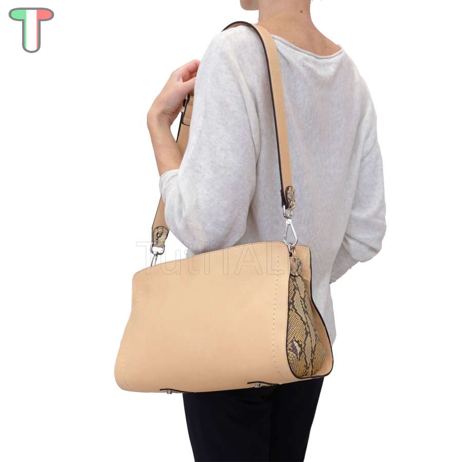 Sem Vaccaro Vacchetta Pitone Rosa 2503