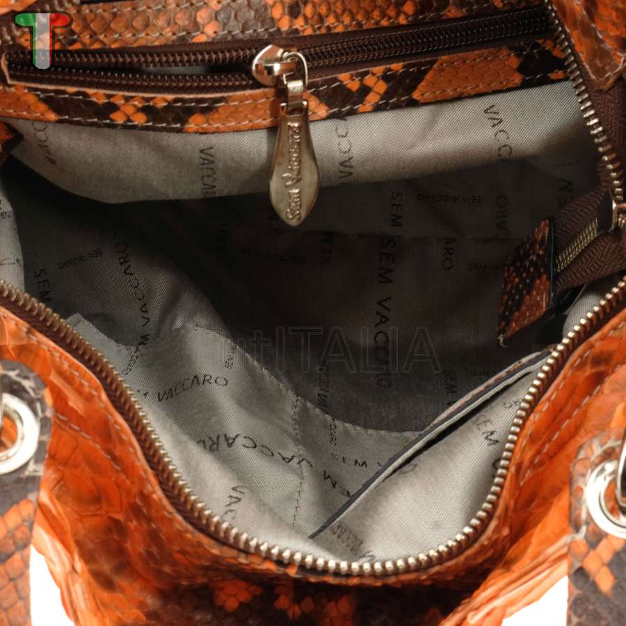 Sem Vaccaro Pitone Arancio 705