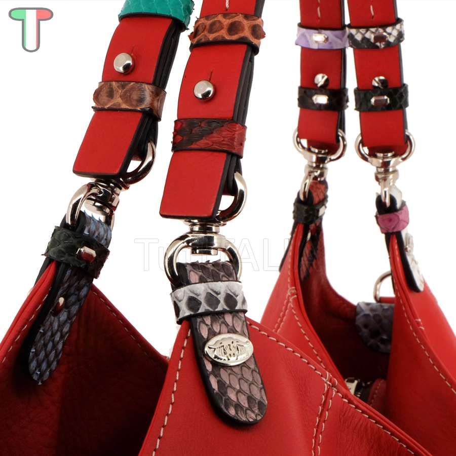 Sem Vaccaro Vacchetta Pitone Rosso 203