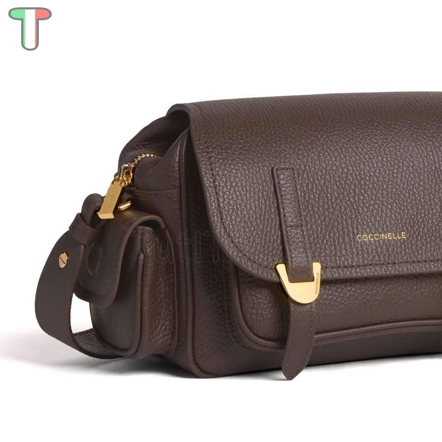 Coccinelle Campus Small Brunette E1RFF150201W20