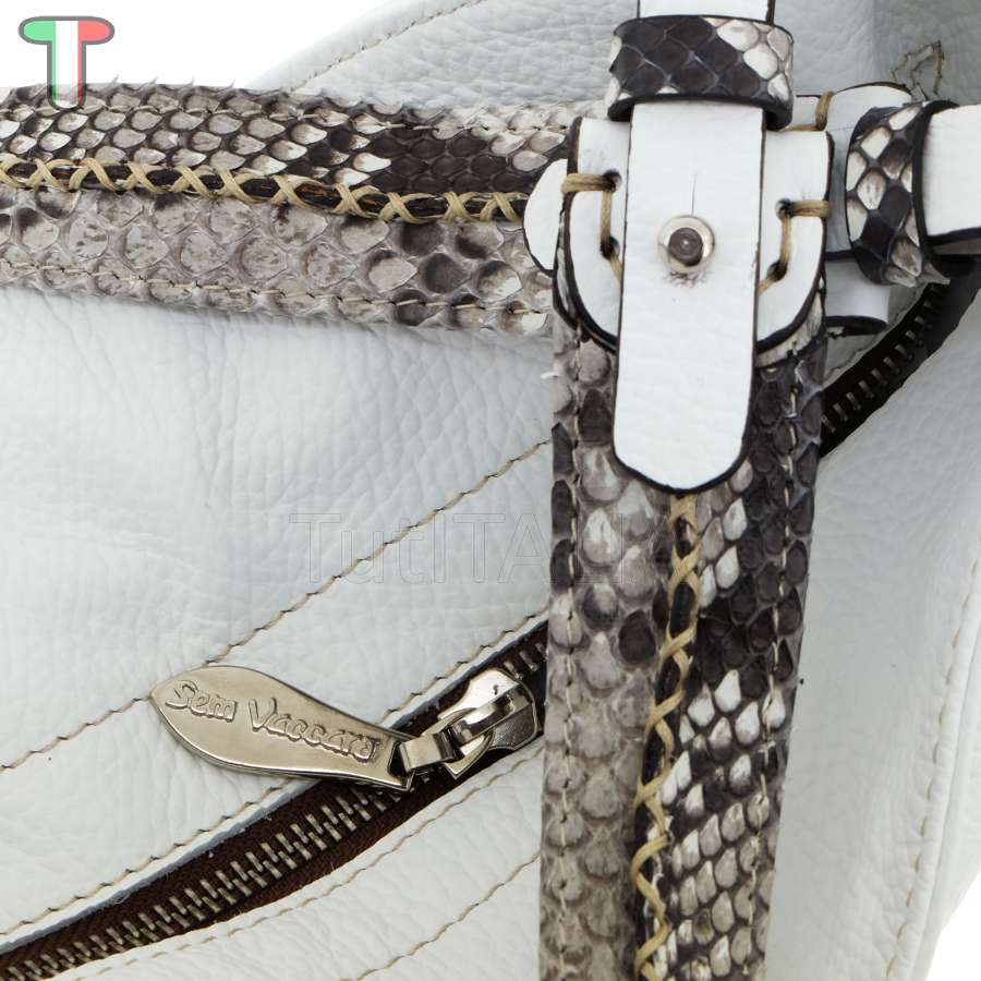 Sem Vaccaro Alce Pitone Bianco 2501