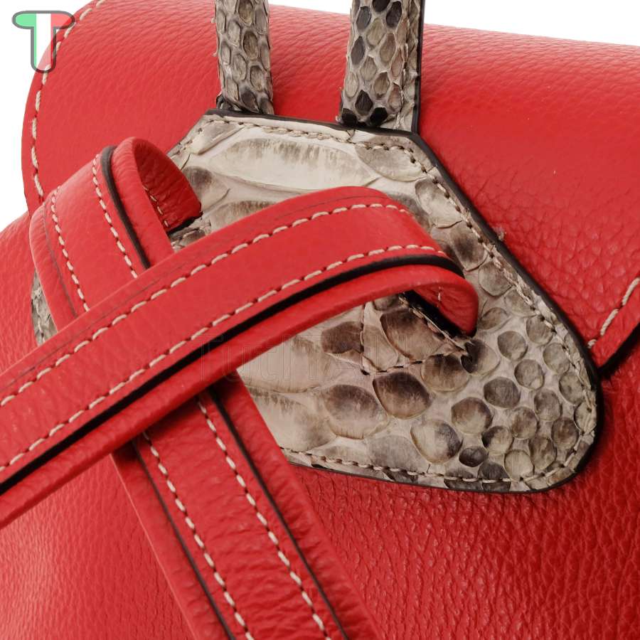 Sem Vaccaro Alce Pitone Rosso Zaino