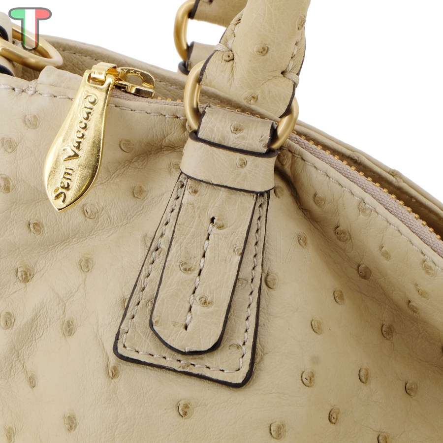 Sem Vaccaro Struzzo Beige 756