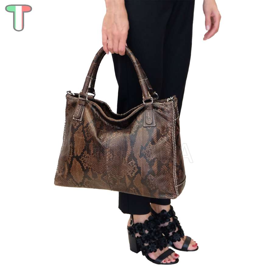 Sem Vaccaro Pitone Marrone 756