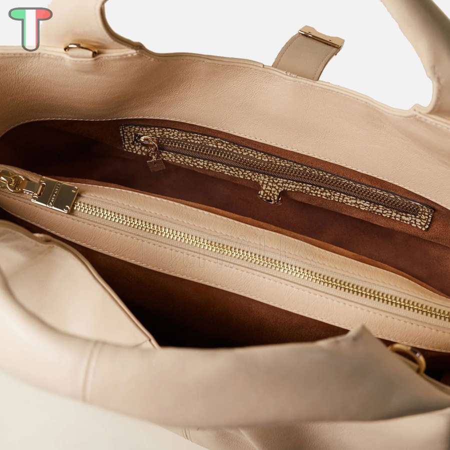 Borbonese Cortina Medium Light Cuir 923934455Y92