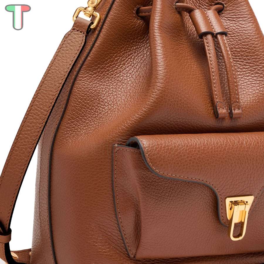 Coccinelle Beat Generation Medium Cognac E1TFK230201W11