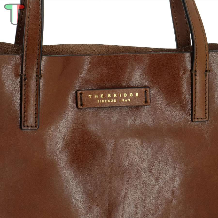The Bridge Shopper Mirra Marrone TB 14 04330101 14