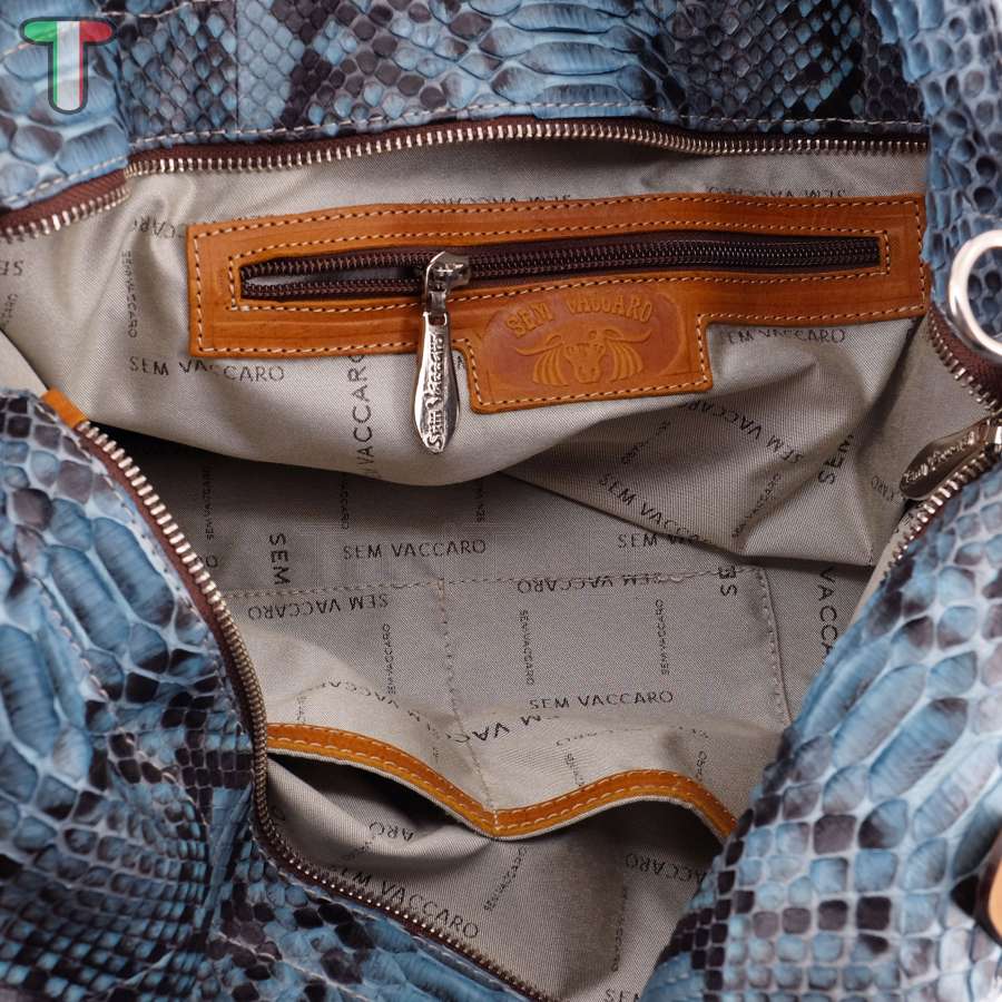 Sem Vaccaro Pitone Celeste 203