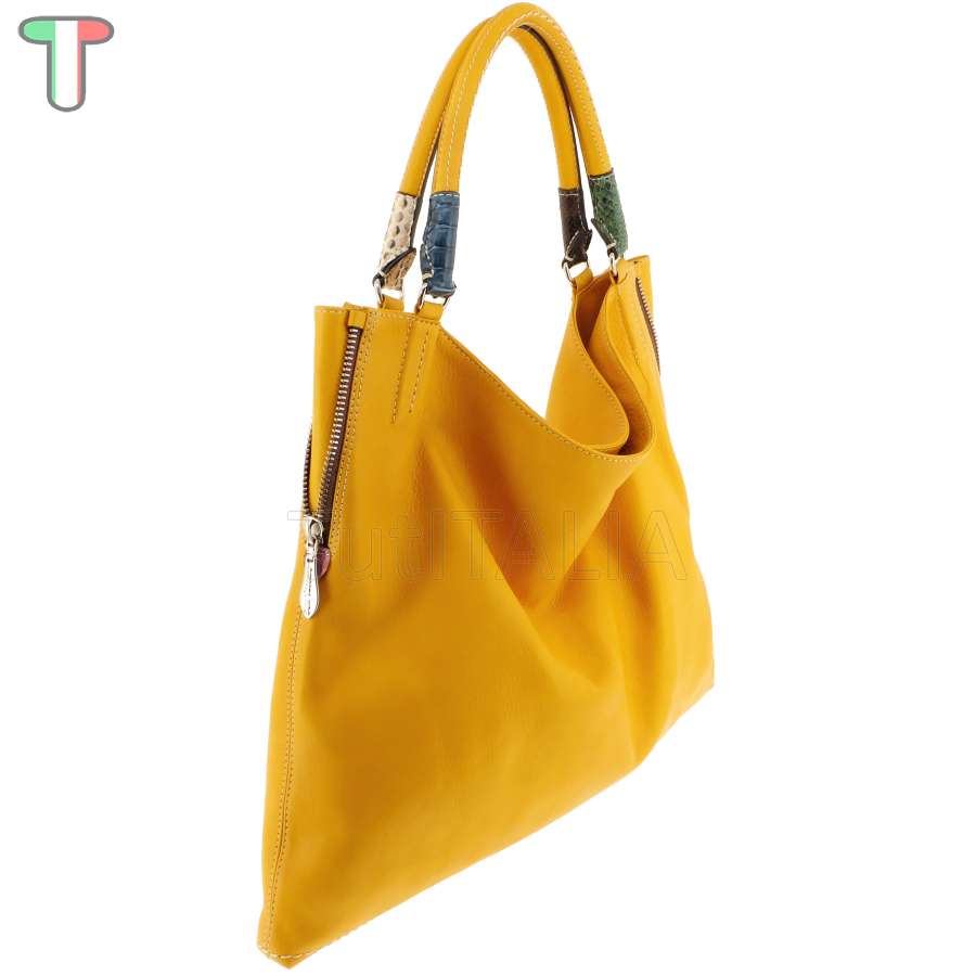 Sem Vaccaro Vacchetta Pitone Senape 709