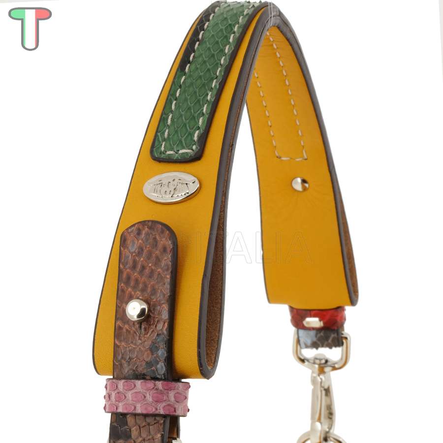 Sem Vaccaro Vacchetta Pitone Senape 237