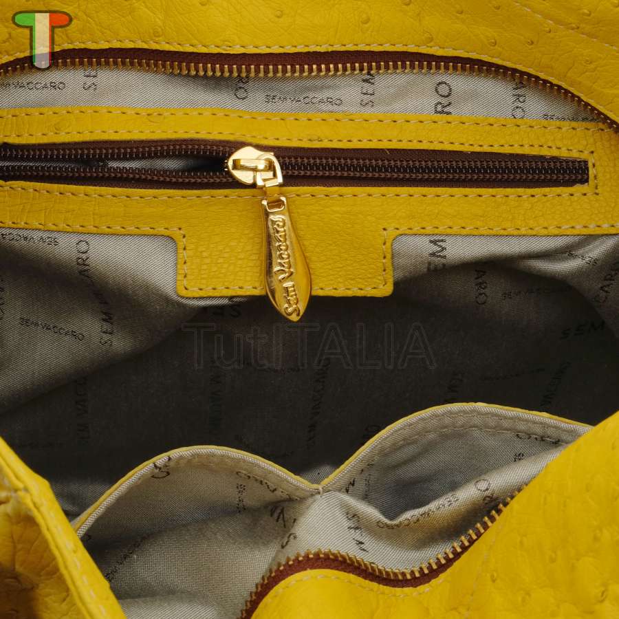 Sem Vaccaro Struzzo/Coccodrillo Giallo 236