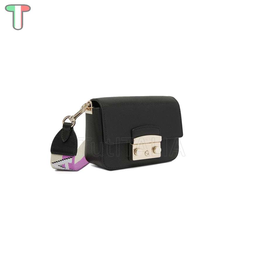 Furla Metropolis Mini Nero/Marmo Violet WB00839 BX0006 1007 1914S
