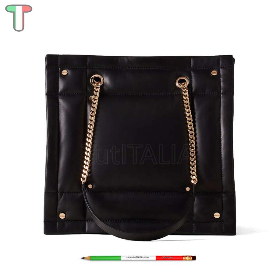Borbonese Borsa a spalla Reverse Medium Nero 924674F29100