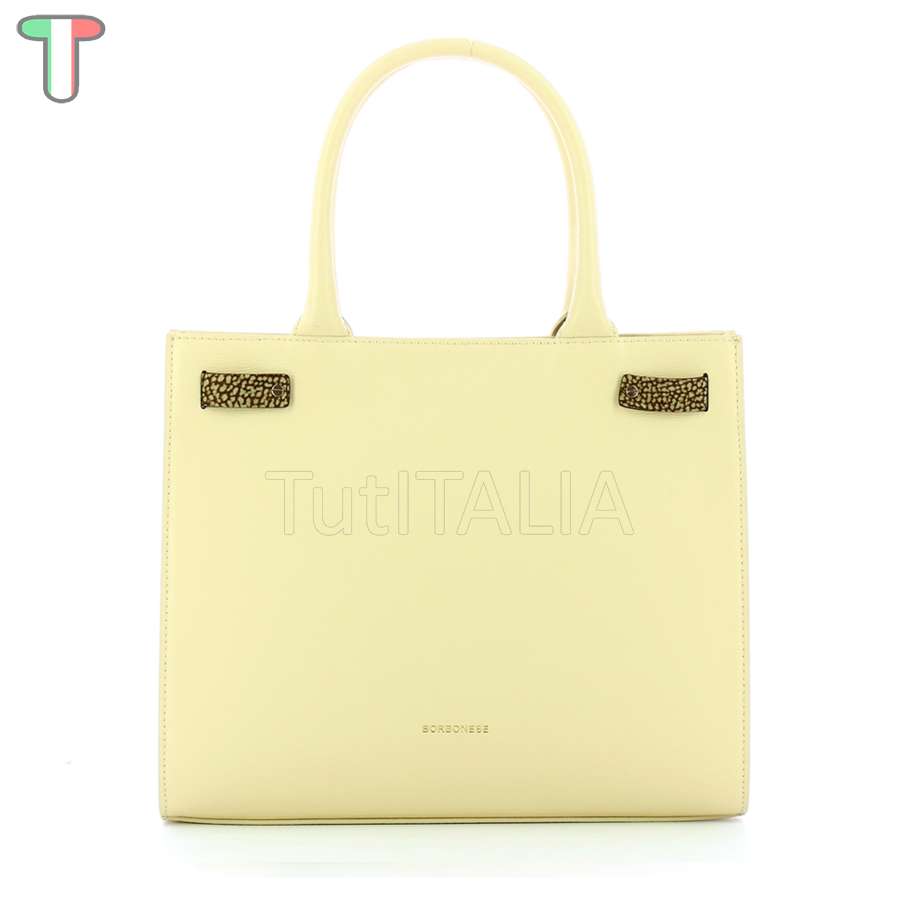 Borbonese Shopping Bag Medium Out Of Office Butter 924641BB0Y90