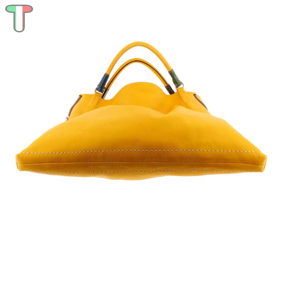 Sem Vaccaro Vacchetta Pitone Senape 709