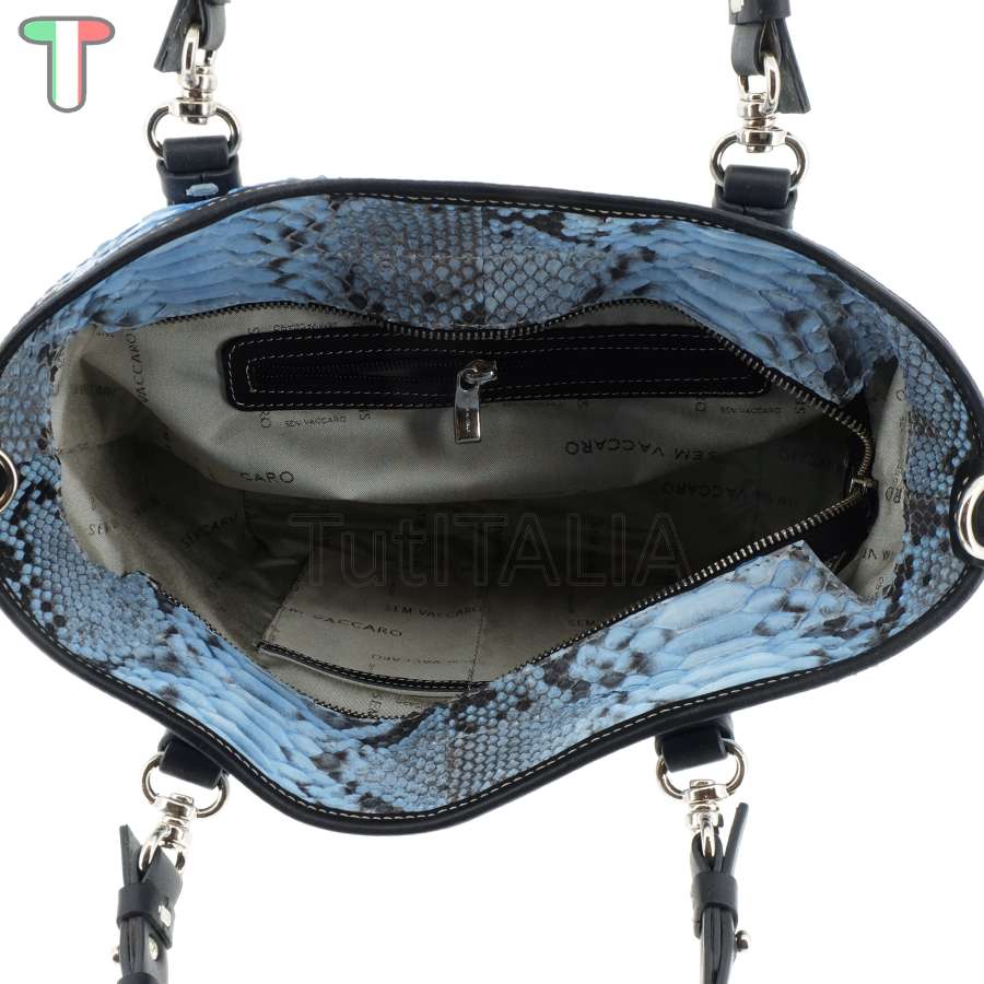 Sem Vaccaro Pitone Blu 569