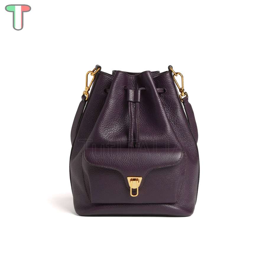 Coccinelle Beat Generation Medium Prune E1TFK230201V87