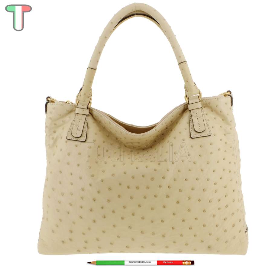 Sem Vaccaro Struzzo Beige 756