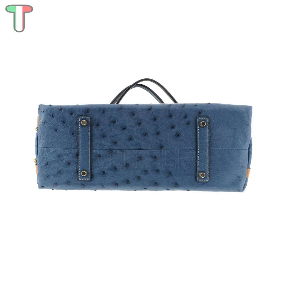 Sem Vaccaro Struzzo/Coccodrillo Blu 610