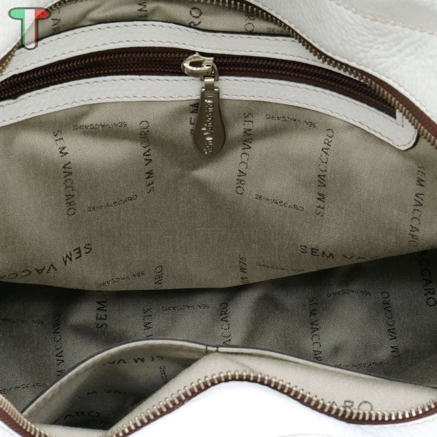 Sem Vaccaro Alce Pitone Bianco 701