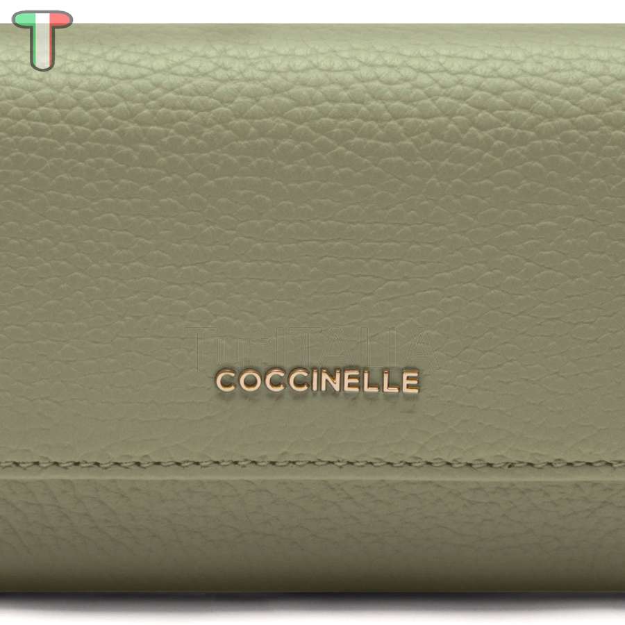 Coccinelle Metallic Medium Greenery E2MW5116601G77