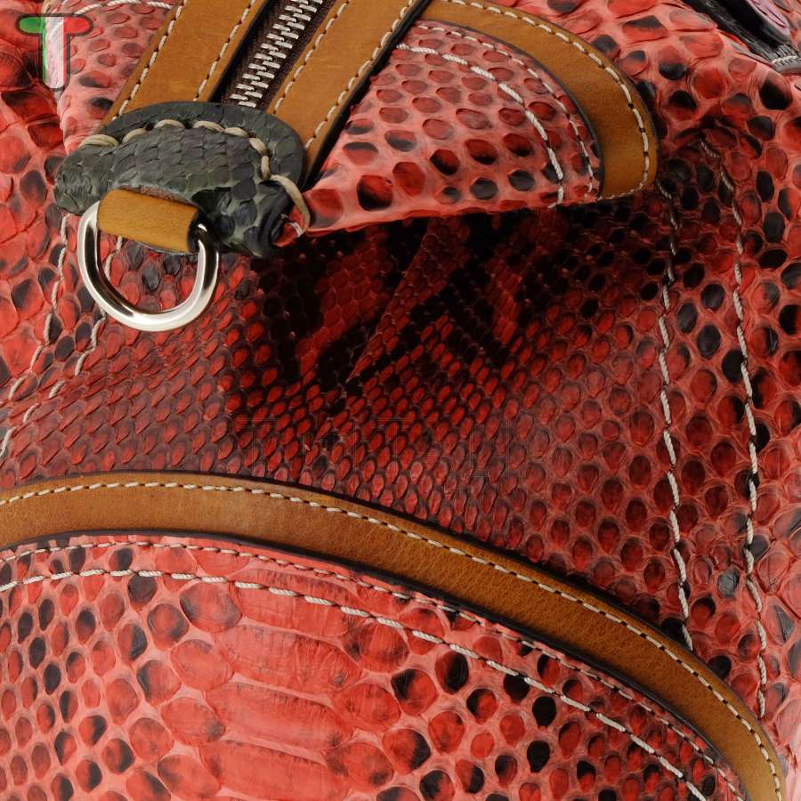 Sem Vaccaro Pitone Multicolor Corallo 456